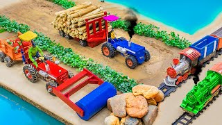 Top diy mini tractor Bulldozer to making concrete road | Construction Vehicles, Road Roller #47