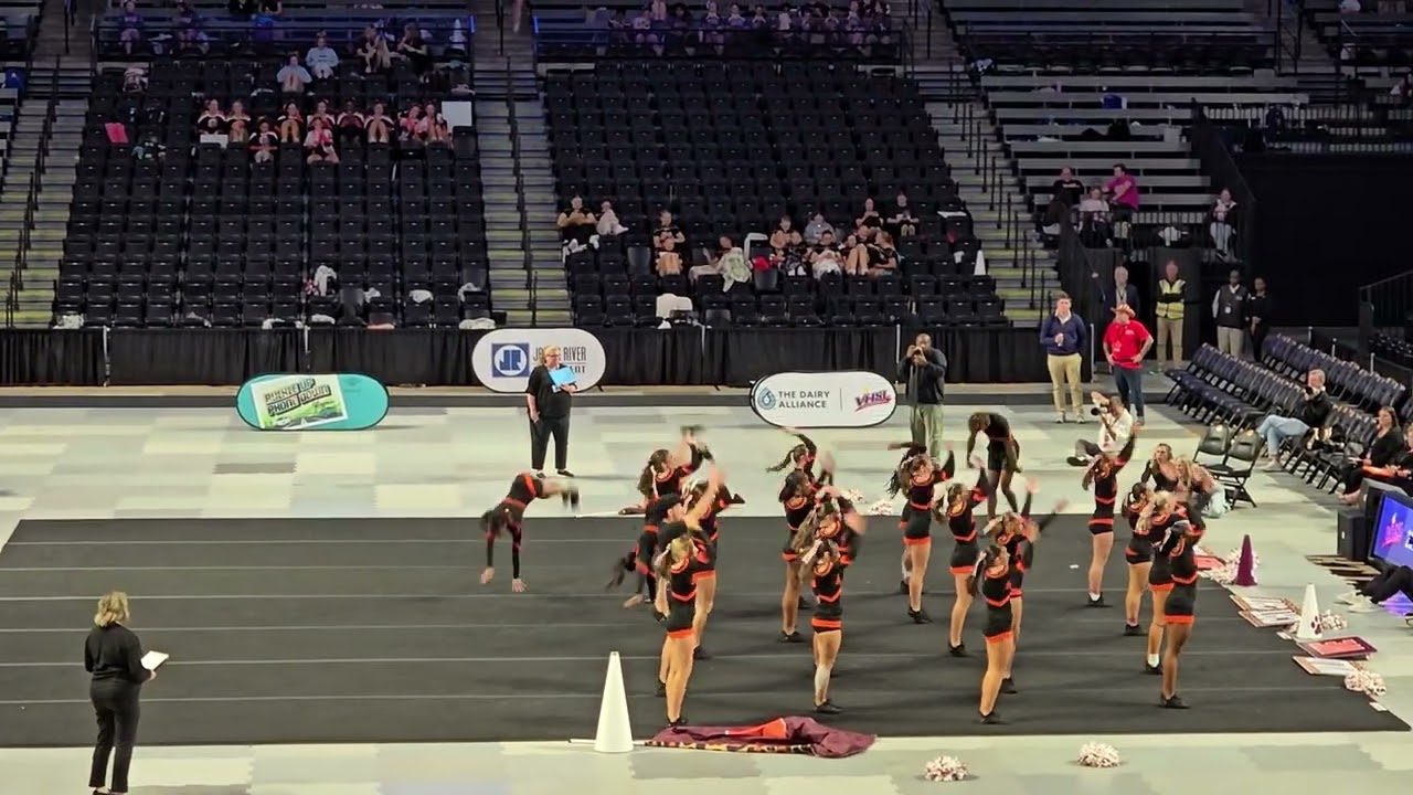 state champions - 6a mountain view hs cheer - 2025 vhsl cheer state championship finals