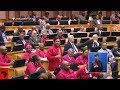 Drama Between EFF And FF Plus In Parliament