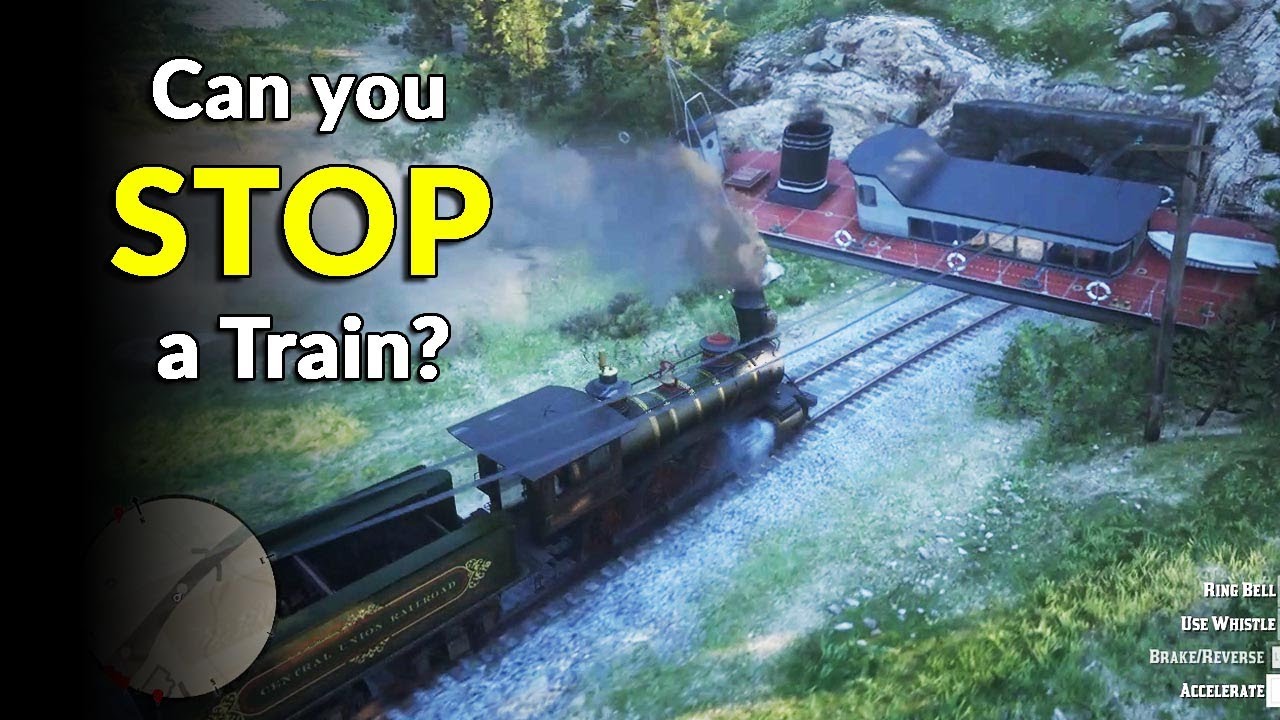 Red Dead Redemption 2 - Can You Stop a Train?