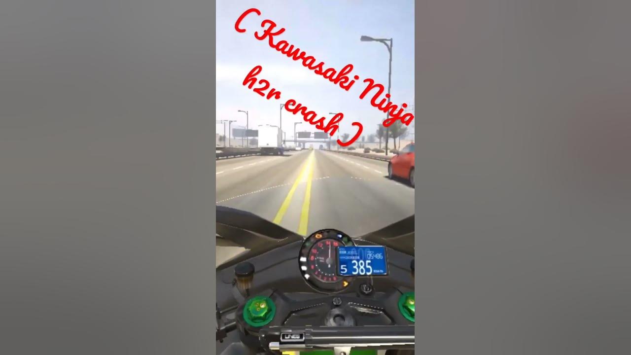 Kawasaki Ninja h2r crash guys Xtreme motoristYouTube Short YouTube