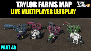 Taylor Farms 4x Multifruit Map Live Multiplayer Letsplay Part 4b