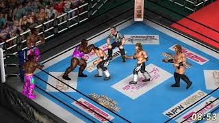 WWE vs. NJPW @ TOKYO DOME (Match # 1) - The New Day vs. The Hung Bucks
