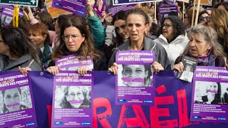 Journée des droits des femmes : des militantes, qui marchaient au nom des femmes victimes du Hama…