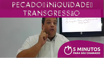 O que significa transgressão segundo a Bíblia?