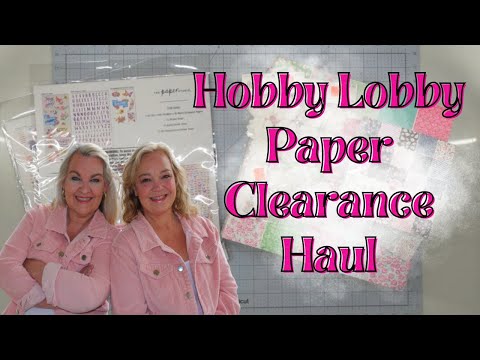 Scrapbook Supplies Clearance Trick