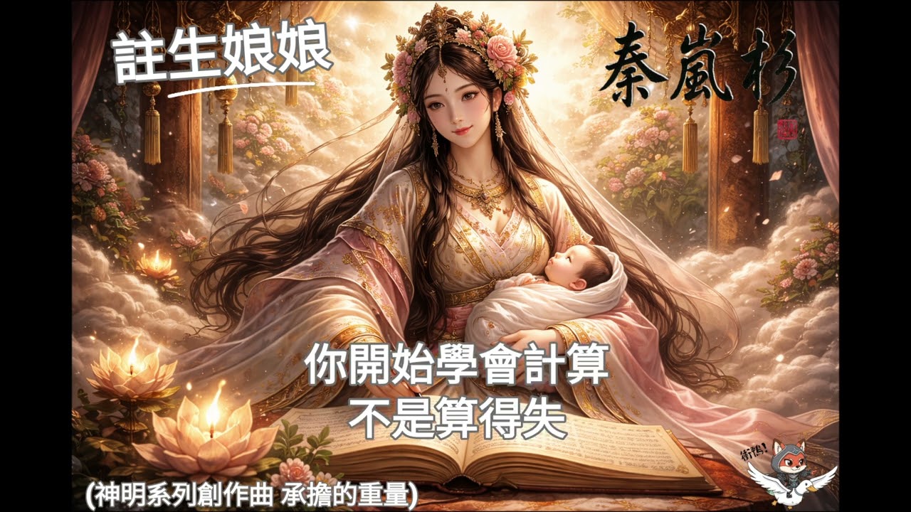 ＜註生娘娘＞承擔的重量｜不是生命來了。是你準備好了｜神明系列｜主題創作曲｜ 秦嵐衫 #音樂 #秦嵐衫  #註生娘娘      #小孩    #承擔
