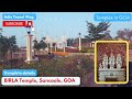 Birla temple goa  radha krishna temple goa  goa birla temple sancoale  temples in goa