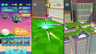 Mini Golf: Battle Royale (by CoolmathGames.com) - free multiplayer golf game for Android - gameplay. screenshot 2