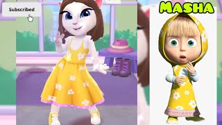 Angela Cosplay As Masha Cute Masha & The Bear Inspired Look