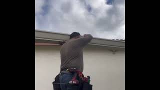 Seamless Gutters! #construction #florida #gutter #seamless