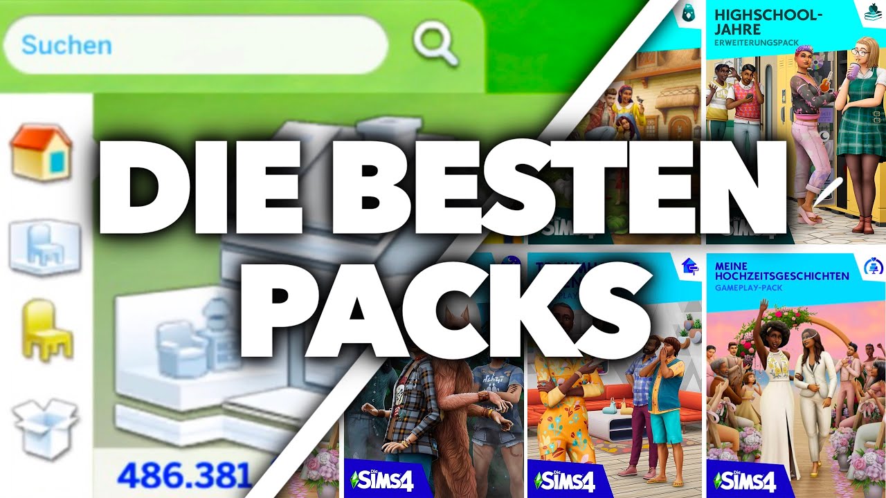 Meine MUST HAVE PACKS für den BAUMODUS! Die Sims 4 Doris YouTube