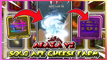 Weak Legacy 2 How To Solo Glitch/Cheese Dungeon Fast Using Akaza V2 + Full Guide! (CODES)