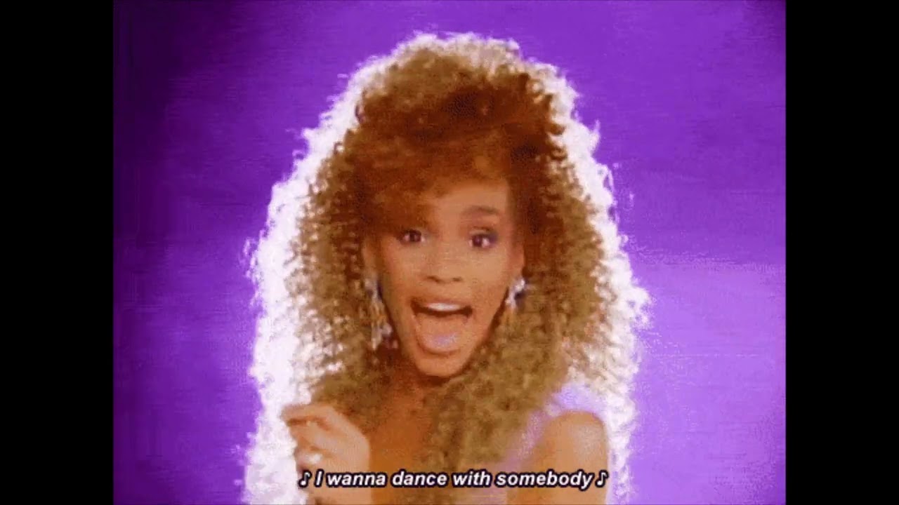 Whitney Houston - I wanna dance with somebody (slowed + reverb)