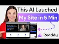 This AI tool will Design, Build &amp; Publish your Website in Seconds ⚡️ (Readdy AI Review &amp; Tutorial)