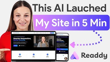 This AI tool will Design, Build & Publish your Website in Seconds ⚡️ (Readdy AI Review & Tutorial)