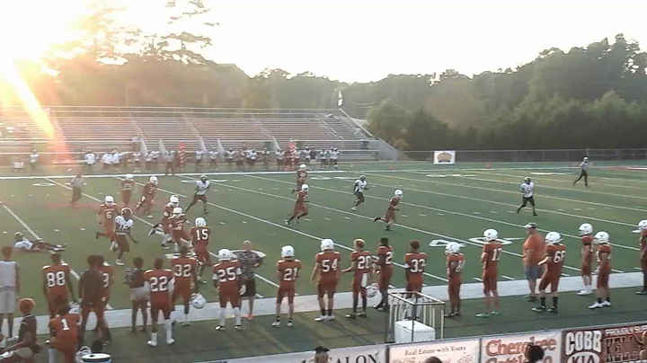 Cameron Lockett 70yd. Punt return sprung by awesom...