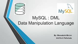 DML(Data Manipulation Language) Commands in MySQL, Insert into Command in MySQL, Record insertion