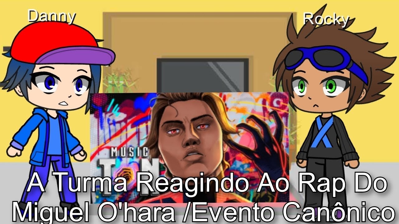 A Turma Reagindo Ao Rap Do Miguel O'hara / Evento Canônico | @PapyrusDaBatata
