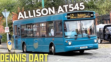 Iconic Allison AT545 Gearbox Sound! Dennis Dart ALX200, VX51RBY