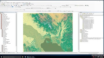 Crear DEM y Relieve Sombreado ArcMap 10.1, 10.2