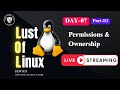 Day‑7 Linux Tutorial (2025): Permissions &amp; Ownership | Beginners to Advanced | DevOps | DevSecOps