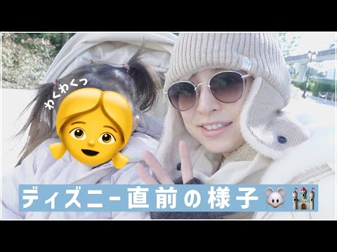 【VLOG】めいたんとお泊まりディズニーの日☀️