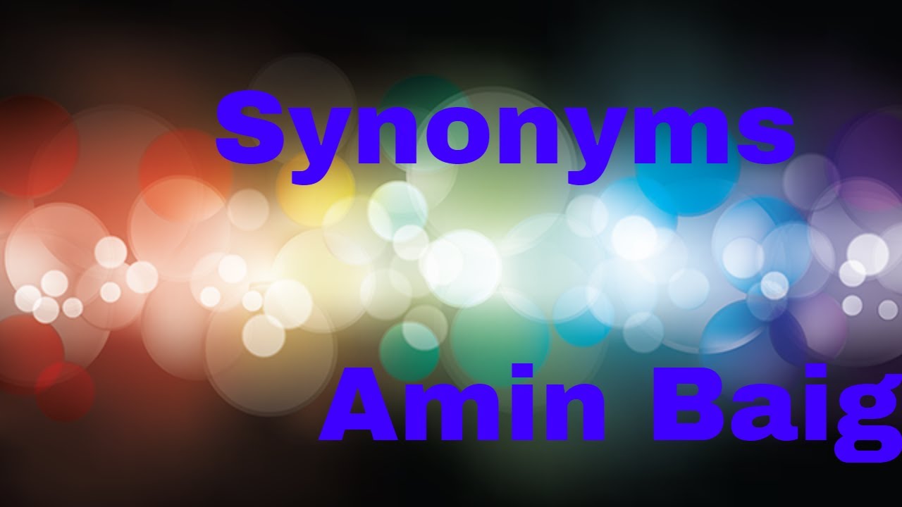 Synonyms for Verbal Ability Test GAT HAT Job Test FPSC PPSC NTS PTS OTS