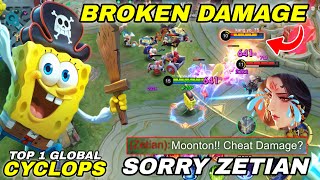 CYCLOPS VS META ZETIAN?? BUILD CYCLOPS TOP 1 GLOBAL 2026 + GAMEPLAY - MOBILE LEGENDS