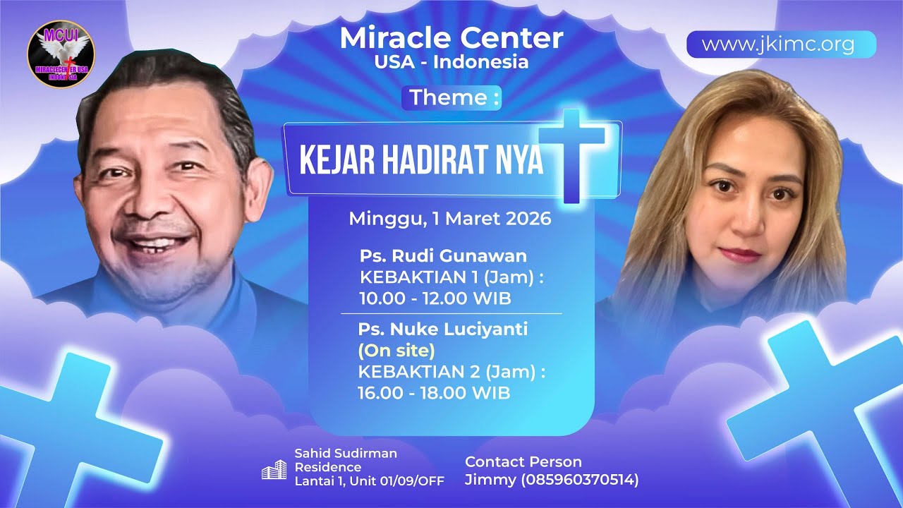 KEJAR HADIRATNYA - Ps. Rudi Gunawan | 01/03/26