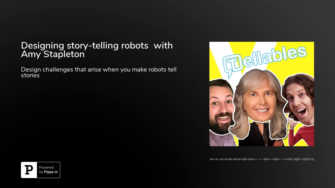 Designing story-telling robots with Amy Stapleton - YouTube