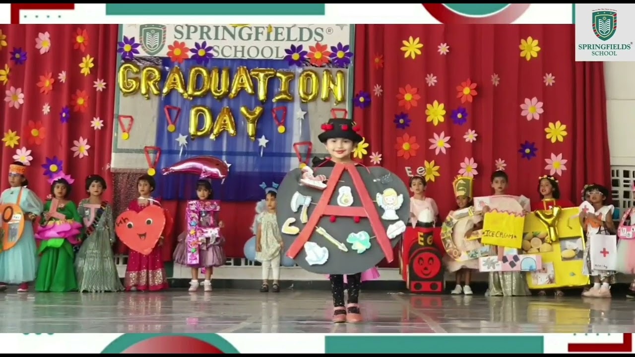 Graduation day at Springfields School Tolichowki