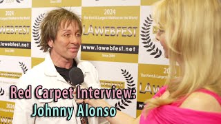 LA WEBFEST 2024 the 15th Annual Red Carpet Interview: Johnny Alonso, Rosemary Street