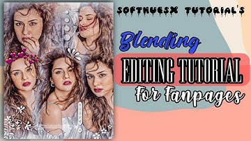 PicsArt Editing Tutorial For Fanpages•||Softhuesx Tutorial