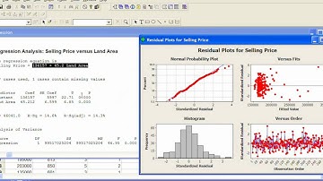 Minitab - Simple Linear Regression