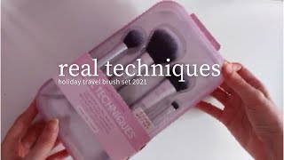Real Techniques Luminous Glow Mini Kit I Travel Brush Set 2021