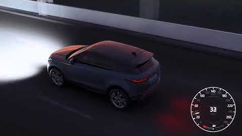 Range Rover Evoque  Adaptive Driving Beam Tutorial