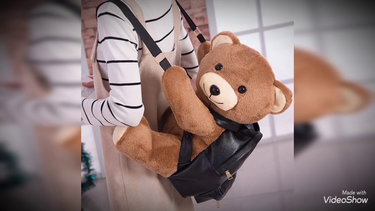 girls with teddy bear