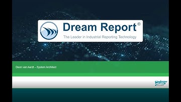 Webinar: Dream Report – Automated Reporting, Simplified