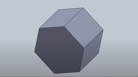 SolidWorks Tutorial: How to Create a 3D Hexagon for Beginners