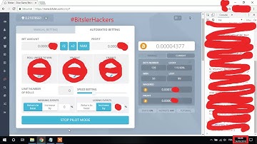 Bitsler Script V23.0.0  24/05/2018 (Easy, Simple, Fast & Smart)