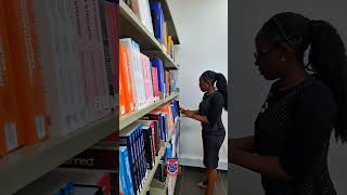 Library Tour at Kiriri Women’s University of Science and Technology 📚✨
