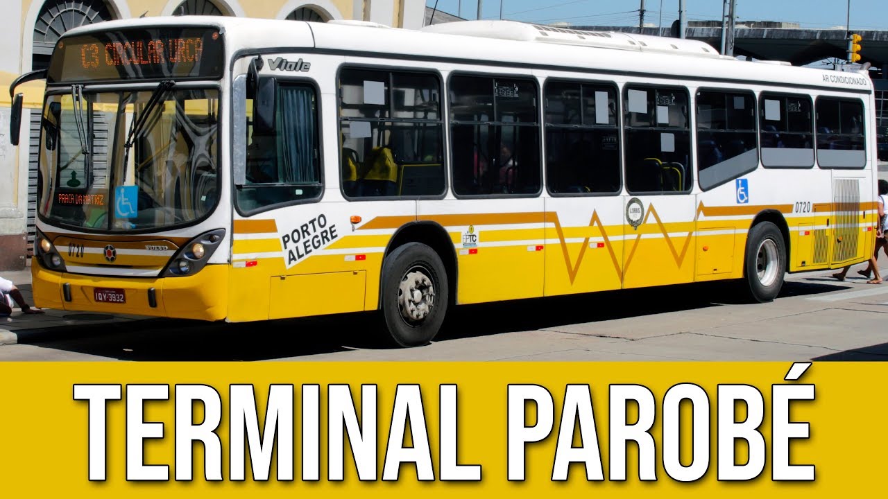 Terminal Parobé (Porto Alegre/RS) - Movimentação de Ônibus #122
