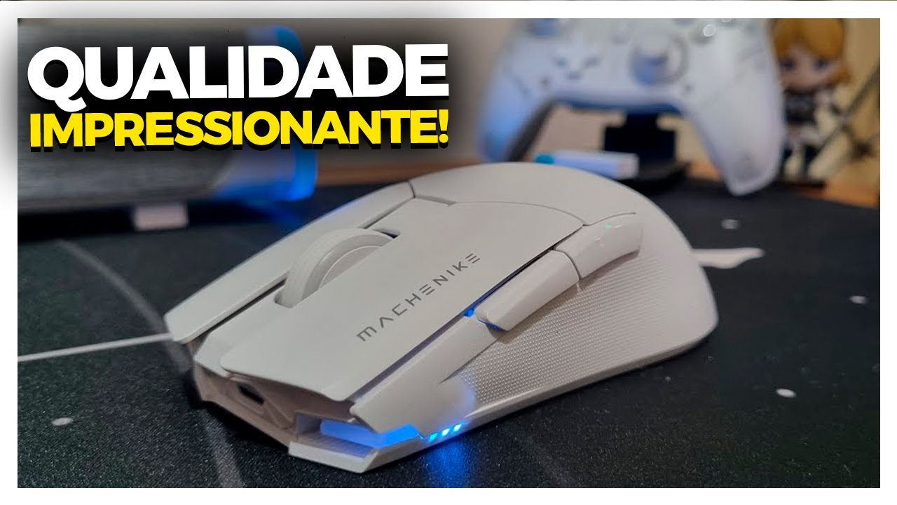 Machenike M7 PRO! O Mouse mais TOP e BARATO do ALIEXPRESS que todo PRO PLAYER usaria!