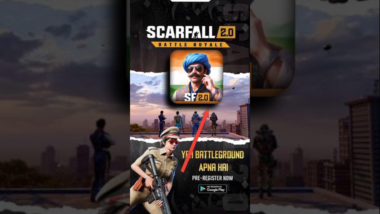 Noob To Pro scarfall game Comedy video part 1