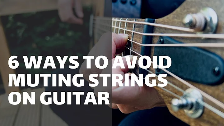 How to avoid muting the strings when you play chords – updated | Guitar Couch Lessons