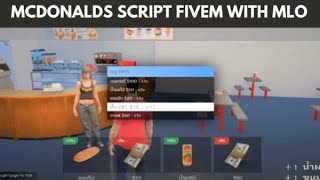 [ FiveM Script ] Mcdonalds Script Fivem With Mlo | FiveM store - FiveM ESX Scripts