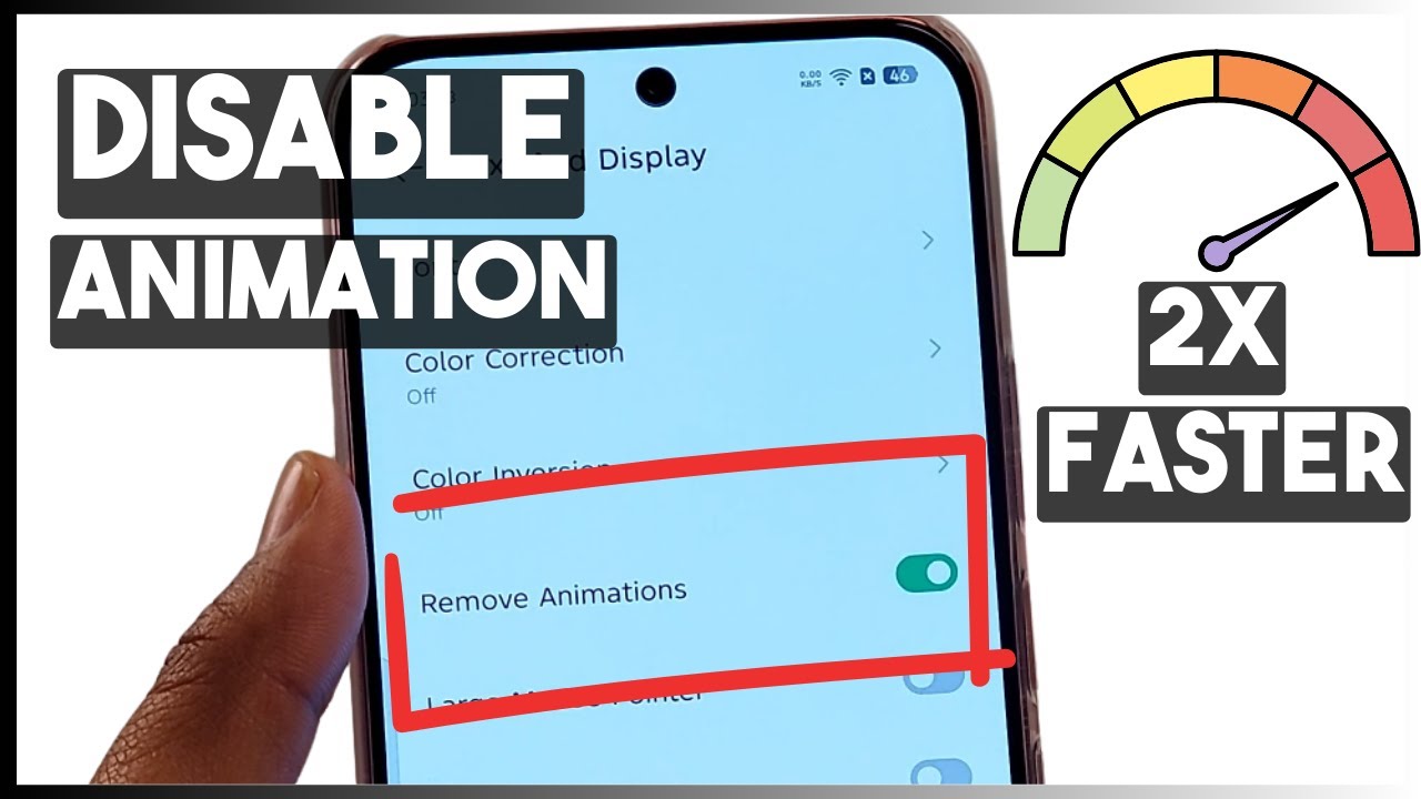 Как отключить анимацию на Infinix Hot 60 Pro и ускорить работу телефона в 2 раза