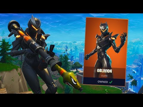 NEW FORTNITE SKIN! THE FEMALE OMEGA.. "OBLIVION" - NEW FORTNITE SKIN! THE FEMALE OMEGA.. "OBLIVION"