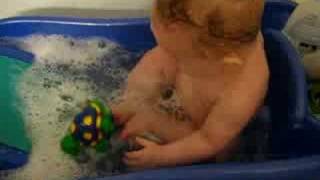 Elijah bathing 2
